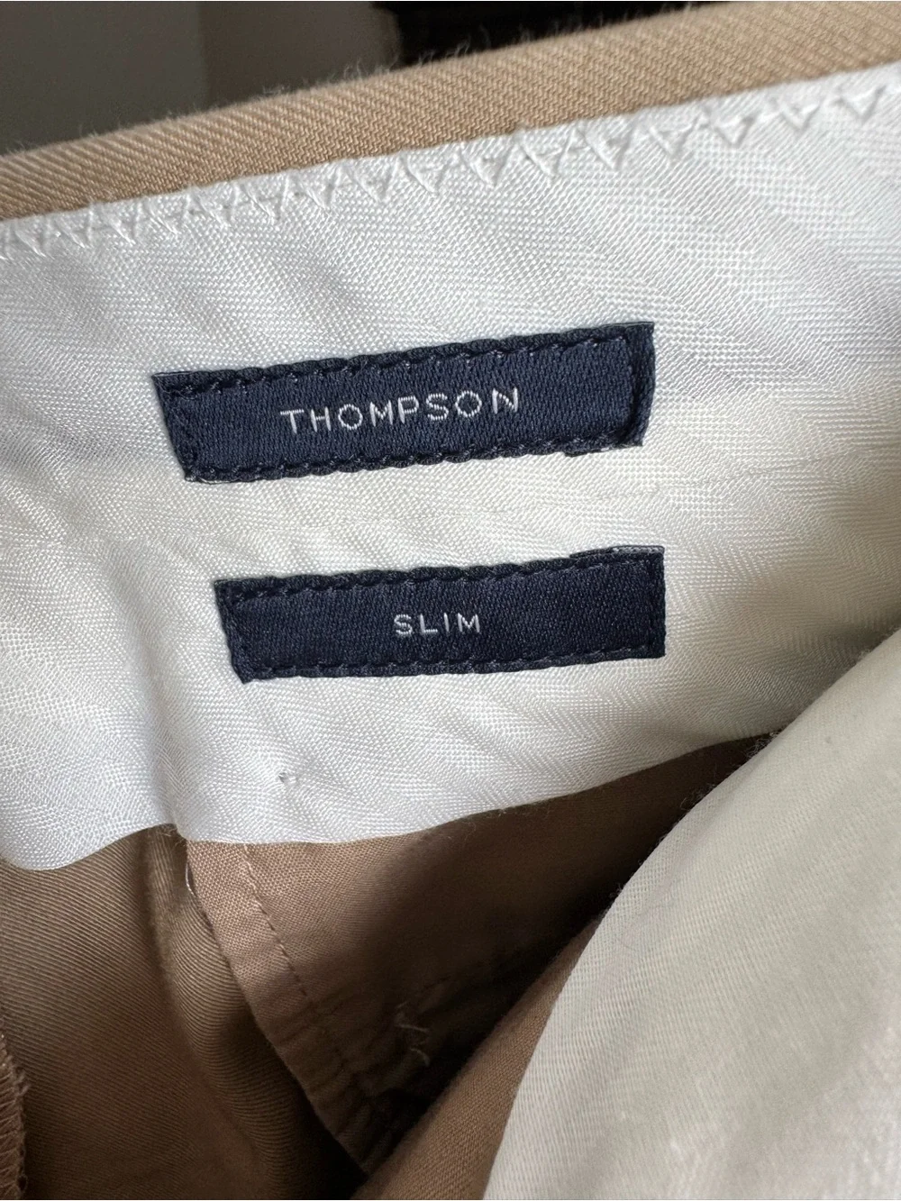 J. Crew Men's Tan Cotton Suit Jacket & Pants